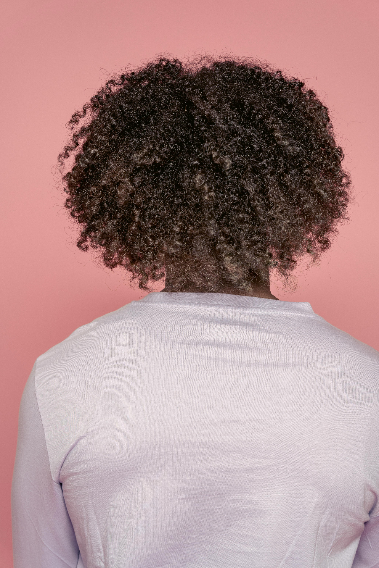 Natural 4B/4C hair after — defined coils, moisturized, healthy length
